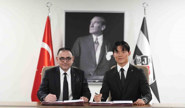 Beşiktaş, Hyeongyu Oh ile 3,5 yıllık sözleşme imzaladı