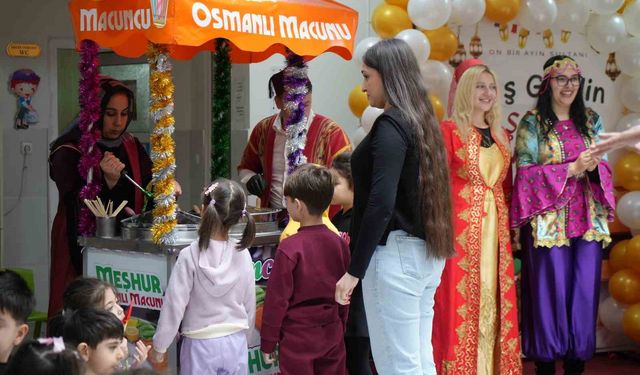 Gaziantep'te minikler ramazan atmosferini yaşadı