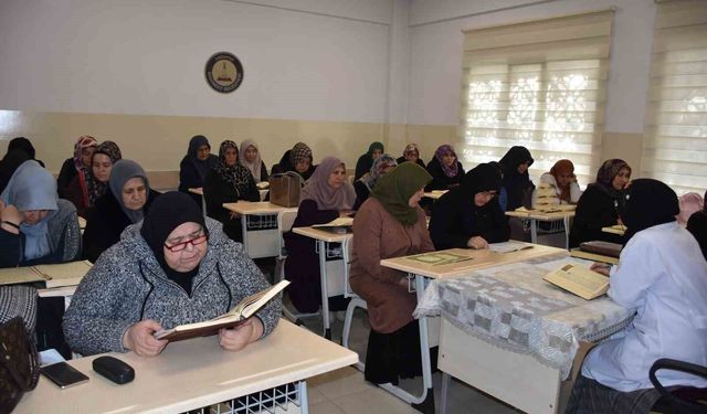 Gaziantep'te Ramazan ayında Kur'an kurslarına katılım arttı