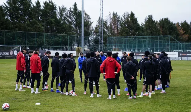 Gaziantep FK, Kocaelispor maçı hazırlıklarına başladı