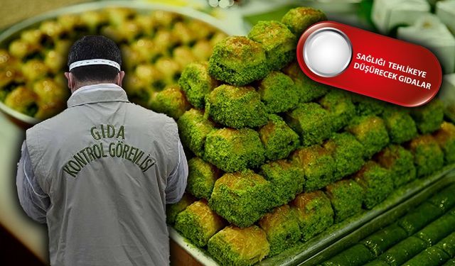 Bakanlık ifşa etti! Gaziantep firmaları listede! Baklavada akıl almaz hile…