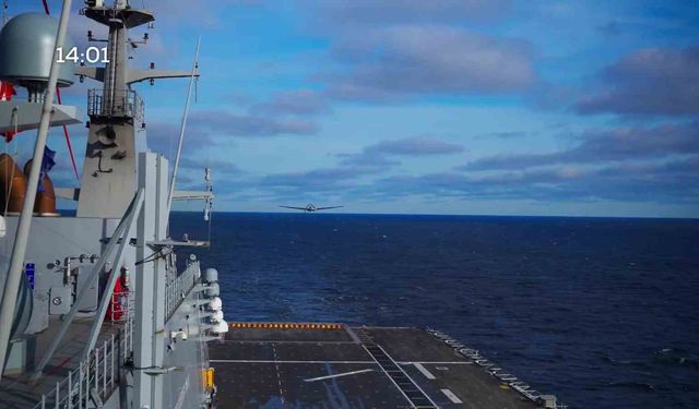 NATO Tatbikatında Bayraktar TB3 Eurofighter'larla birlikte uçtu