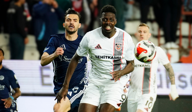 Gaziantep FK, Antalya'da gol oldu yağdı!