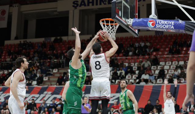 Gaziantep Basketbol'a büyük şok! Üst üste 3. mağlubiyet...