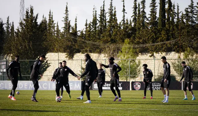 Gaziantep FK, Fatih Karagümrük maçı hazırlıklarına başladı