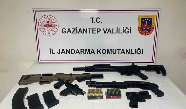 Gaziantep'te 23 adet ruhsatsız silah ele geçirildi: 19 gözaltı