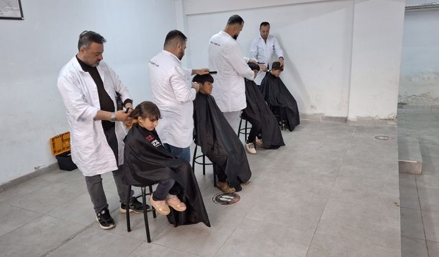 Şehitkamil’den köy okullarında bayrama yakışan anlamlı etkinlik