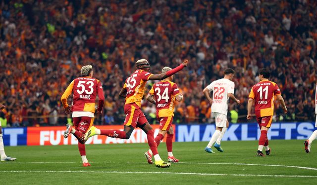 Üst üste 4. kez... Süper Lig'de şampiyon Galatasaray! 4-2