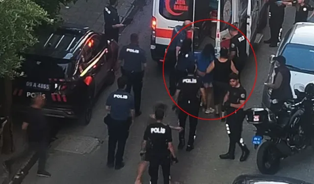 Samuray kılıcıyla sokağa çıkan genç kız dehşet saçtı