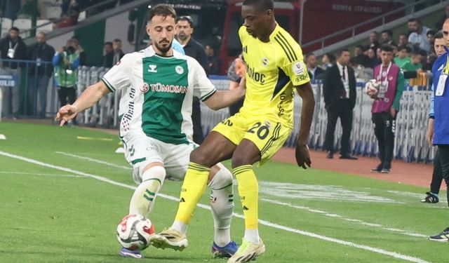 Fenerbahçe, Konyaspor'u geçti! Devler Ligi biletini aldı...