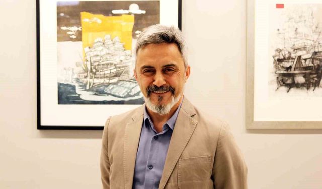 Prof. Dr. Erol Murat Yıldız SANKO Sanat Galerisi'nde sergi açtı