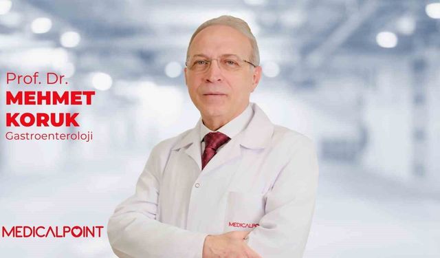 Prof. Dr. Koruk, 'Mide ağrısı, şişkinlik ve hazımsızlığı hafife almayın'