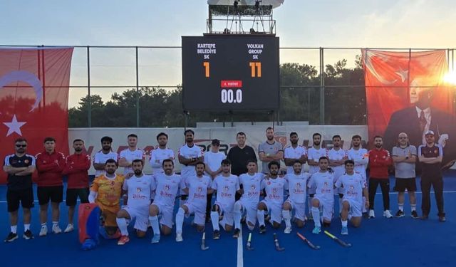 Türk Hokeyinin Volkanı Play-Off'ta liderlik koltuğunda