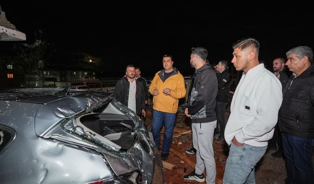 Yılmaz'dan fırtına mağdurlarına 20 bin TL'lik destek müjdesi