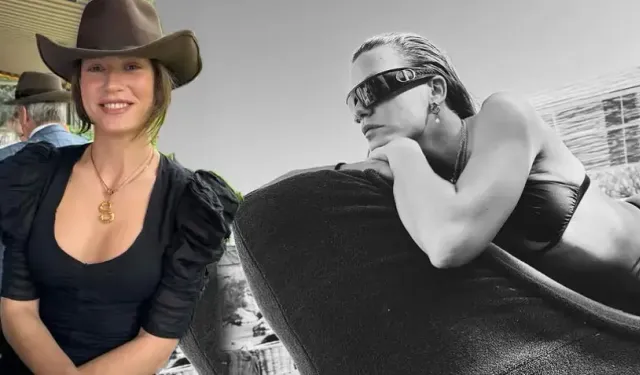Serenay Sarıkaya'dan tatil pozları! Zebra desenli bikinisiyle sosyal medyayı salladı
