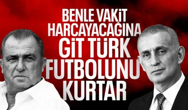 Fatih Terim, İbrahim Hacıosmanoğlu'na yanıt verdi