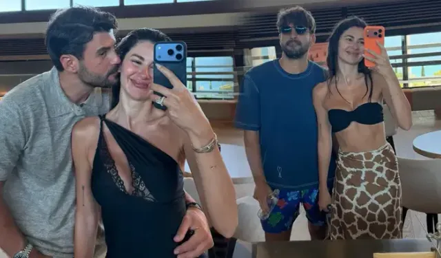 Nesrin Cavadzade balayında! Yeni fotoğraflar geldi