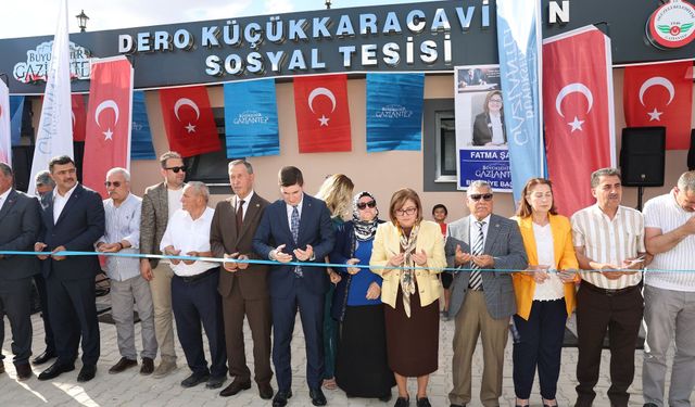 Gaziantep Büyükşehir ve Oğuzeli Belediyesi iş birliğiyle yeni sosyal tesis