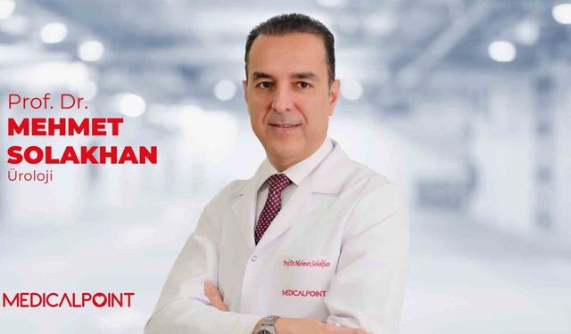 Prof. Dr. Solakhan: '40 yaş sonrası prostat kontrolü ihmal edilmemeli'
