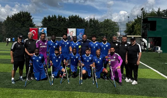 Şahinbey Ampute finalde 2-1