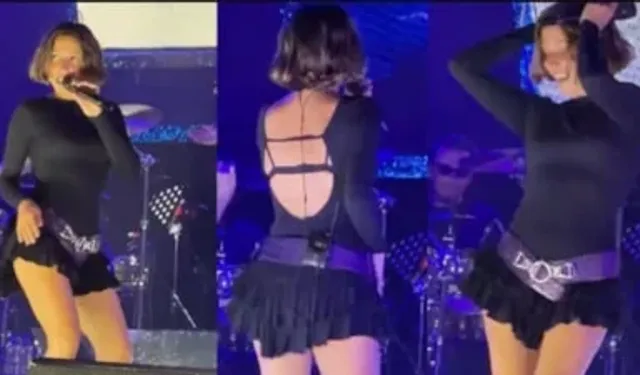 Zeynep Bastık sahneye damga vurdu! Kalça dansı gündem oldu