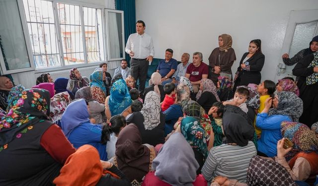 Başkan Yılmaz'dan Şehitkamil'de 3 mahalleye ziyaret