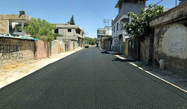 Araban'da 3 mahallede yol yenileme çalışmaları tamamladı