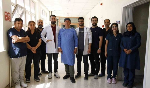 GAÜN Hastanesi'nde karaciğer tümörü tedavisinde bir ilk