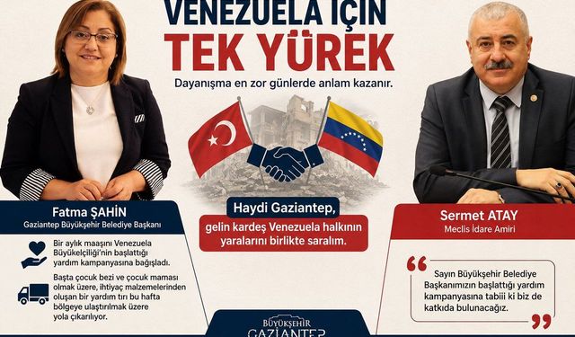 Venezuela'dan TBMM İdare Amiri Sermet Atay'a 'deprem' teşekkürü