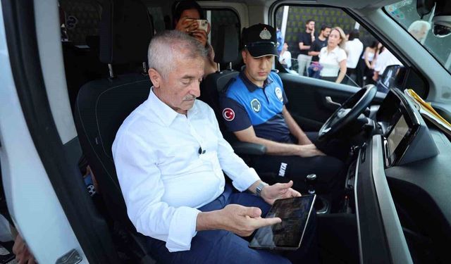 Tahmazoğlu, kamera ve dron destekli park denetimine katıldı
