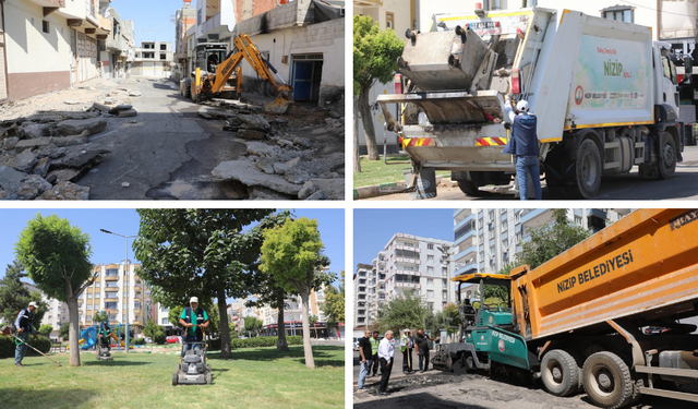 Nizip’te merkezden kırsala hizmet seferberliği