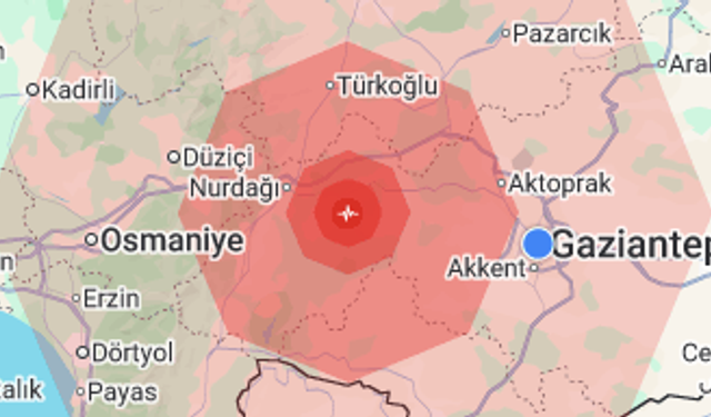 Korkuttu! Gaziantep'te uykudan uyandıran deprem sarsıntısı... İlk veriler paylaşıldı