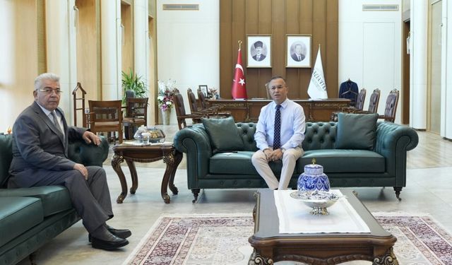 NTO Başkanı Mehmet Özyurt’tan Gaziantep Valisi Kemal Çeber’e ziyaret