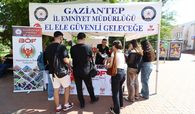 GAÜN’de öğrencilere güvenlik bilgilendirmesi