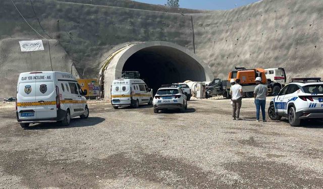Gaziantep'te tünelde çalışan işçiler demir ile iskele arasına sıkıştı: 1 ölü, 5 yaralı