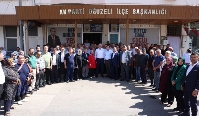AK Parti Gaziantep’te yoğun saha mesaisi