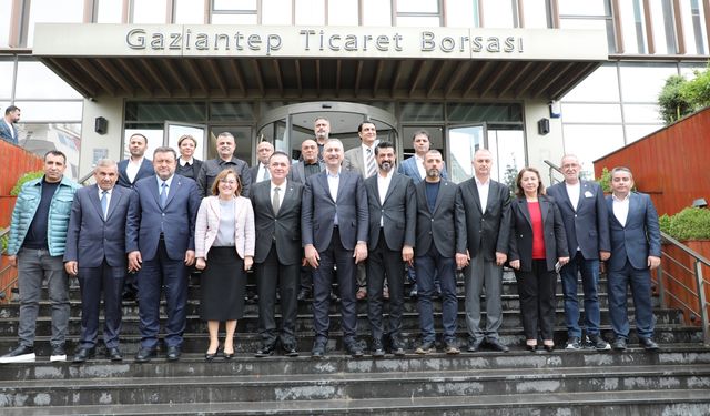 Gül ve Şahin'de GTB'ye Hayırlı olsun ziyareti