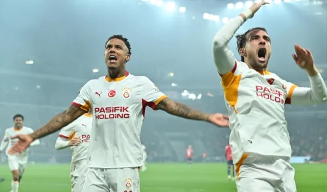 Galatasaray, UEFA Şampiyonlar Ligi'ndeki ilk galibiyetini Fransa'da aldı