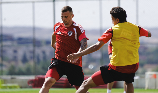 Gaziantep FK, Çorum FK maçı hazırlıklarını sürdürdü