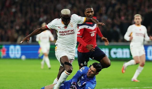 Galatasaray’dan Avrupa’ya gövde gösterisi! Lille’i 4 golle geçti