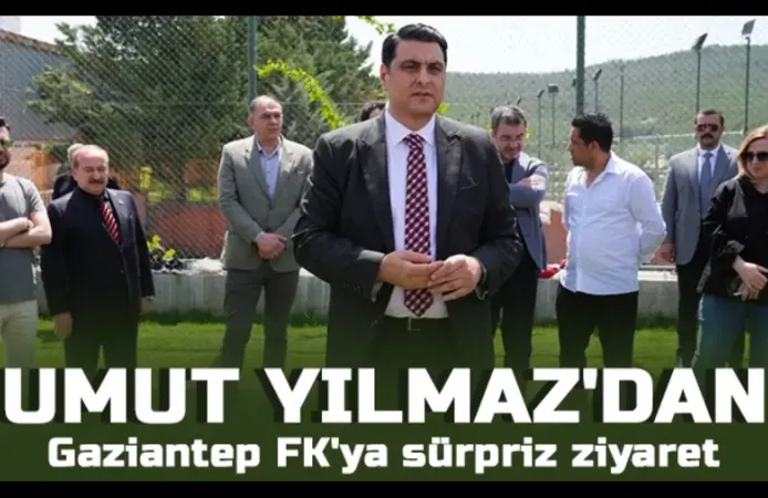 Umut Yılmaz'dan Gaziantep FK'ya sürpriz ziyaret