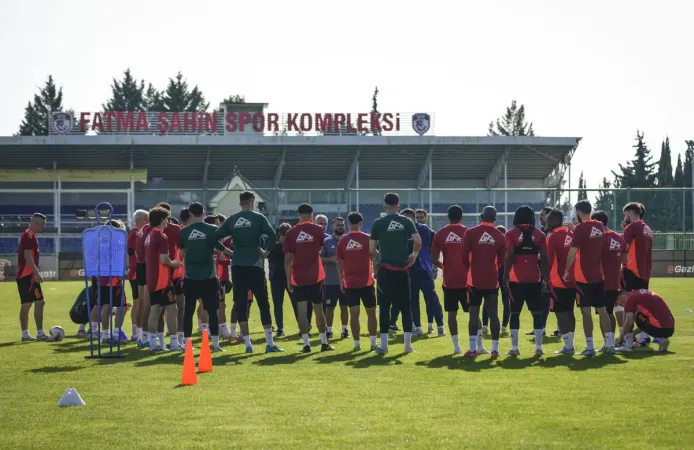 Gaziantep FK, Antalyaspor maçı hazırlıklarını tamamladı