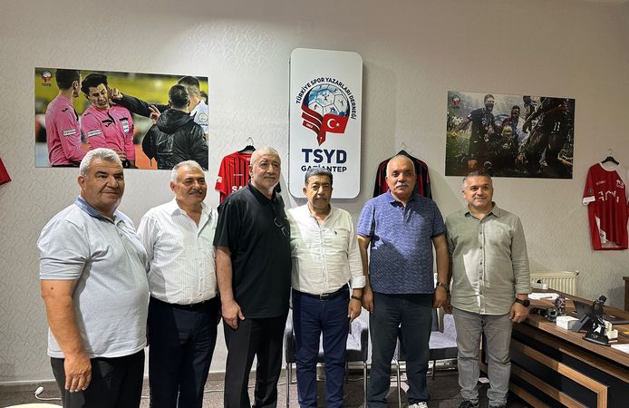 Başkan Gözegir ve ekibinden TSYD Gaziantep Şubesi'ne ziyaret