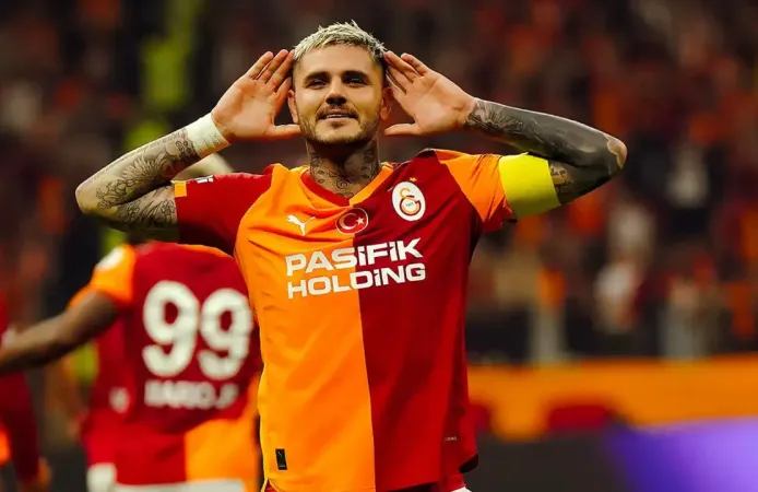 Hagı'nın rekoruna ortak oldu! Mauro Icardi, bu sezonki 8. golünü kaydetti!