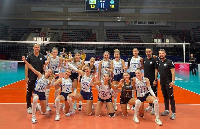 Merinos Voleybol üst sıralardaki yerini koruma peşinde