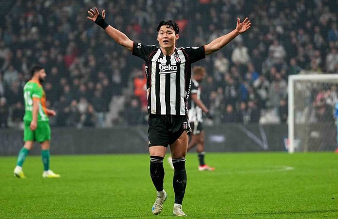 Beşiktaş'ta Hyun-Gyu Oh ilk maçında golle tanıştı