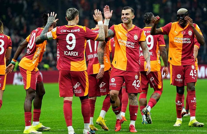 Galatasaray'dan ligde 10 maçlık yenilmezlik serisi
