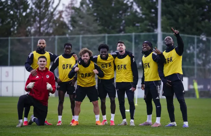 Gaziantep FK, Samsunspor maçı hazırlıklarını sürdürdü