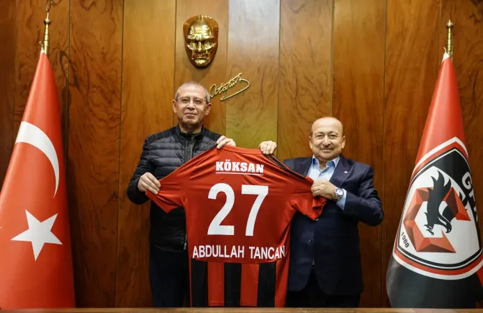Bakan Yardımcısı Abdullah Tancan'dan Gaziantep FK'ya ziyaret