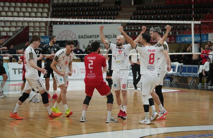 Gaziantep GSK'dan muhteşem galibiyet 3-0